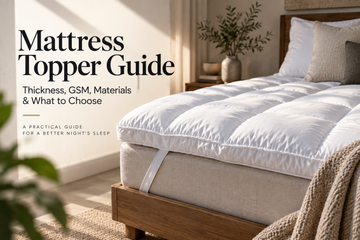 Mattress Topper Buying Guide Malaysia: Thickness, GSM, Materials & What to Choose